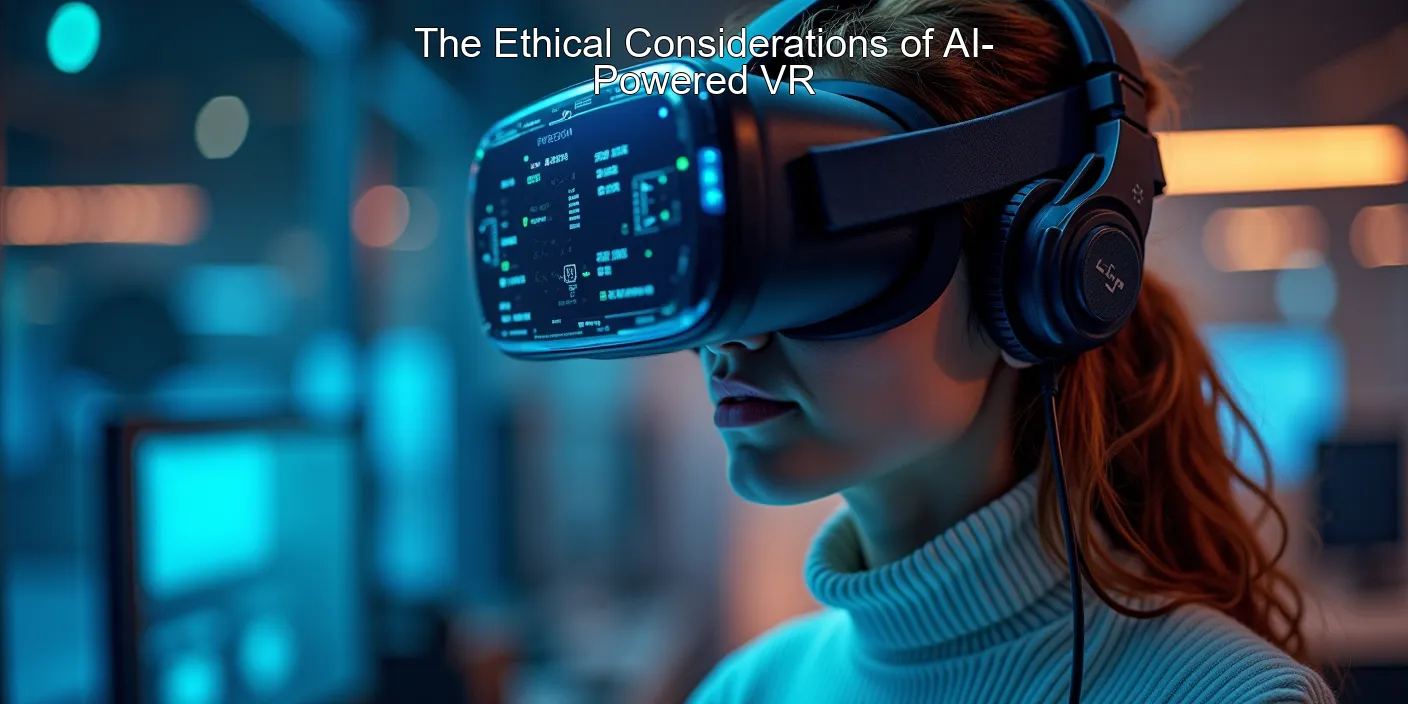 The Ethical Considerations of AI-Powered VR